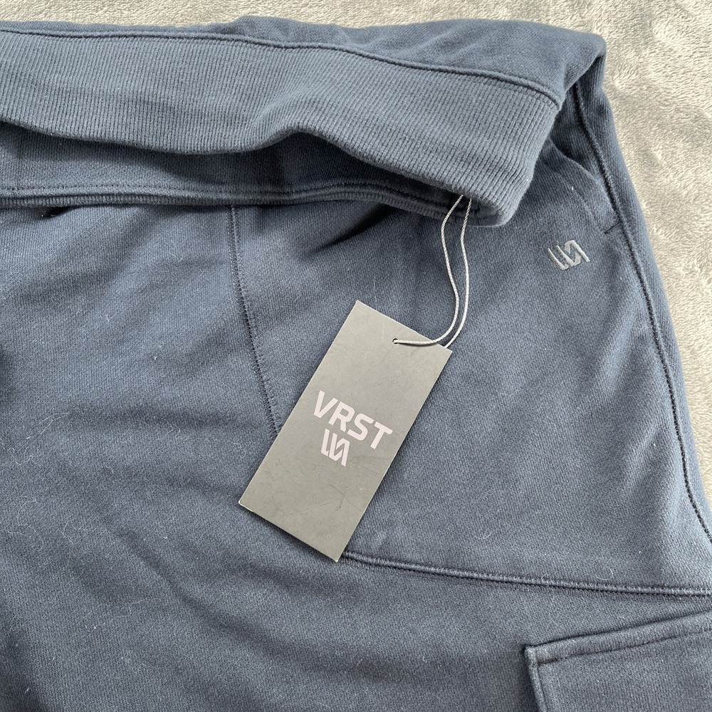 NWT VRST Men's XXL Navy Jogger Sweatpants Comfortable Performance Fit - Picture 4 of 9